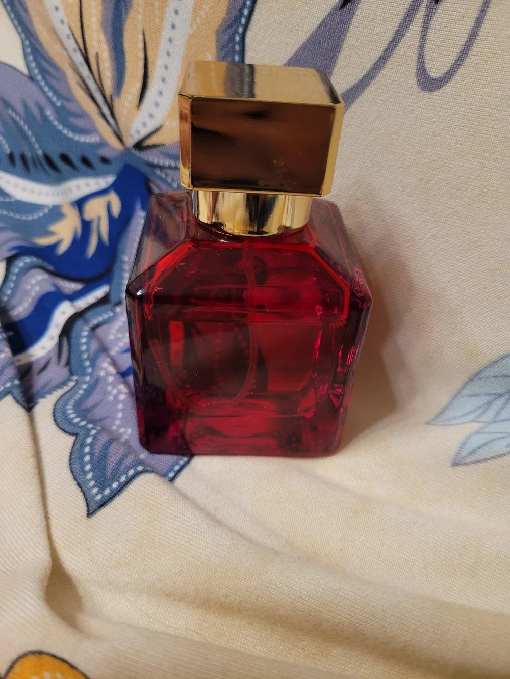 Red Fragrance Bottle -..Dupe Bacarrat Rouge 1.2 ... And Free Real Sample See Pic